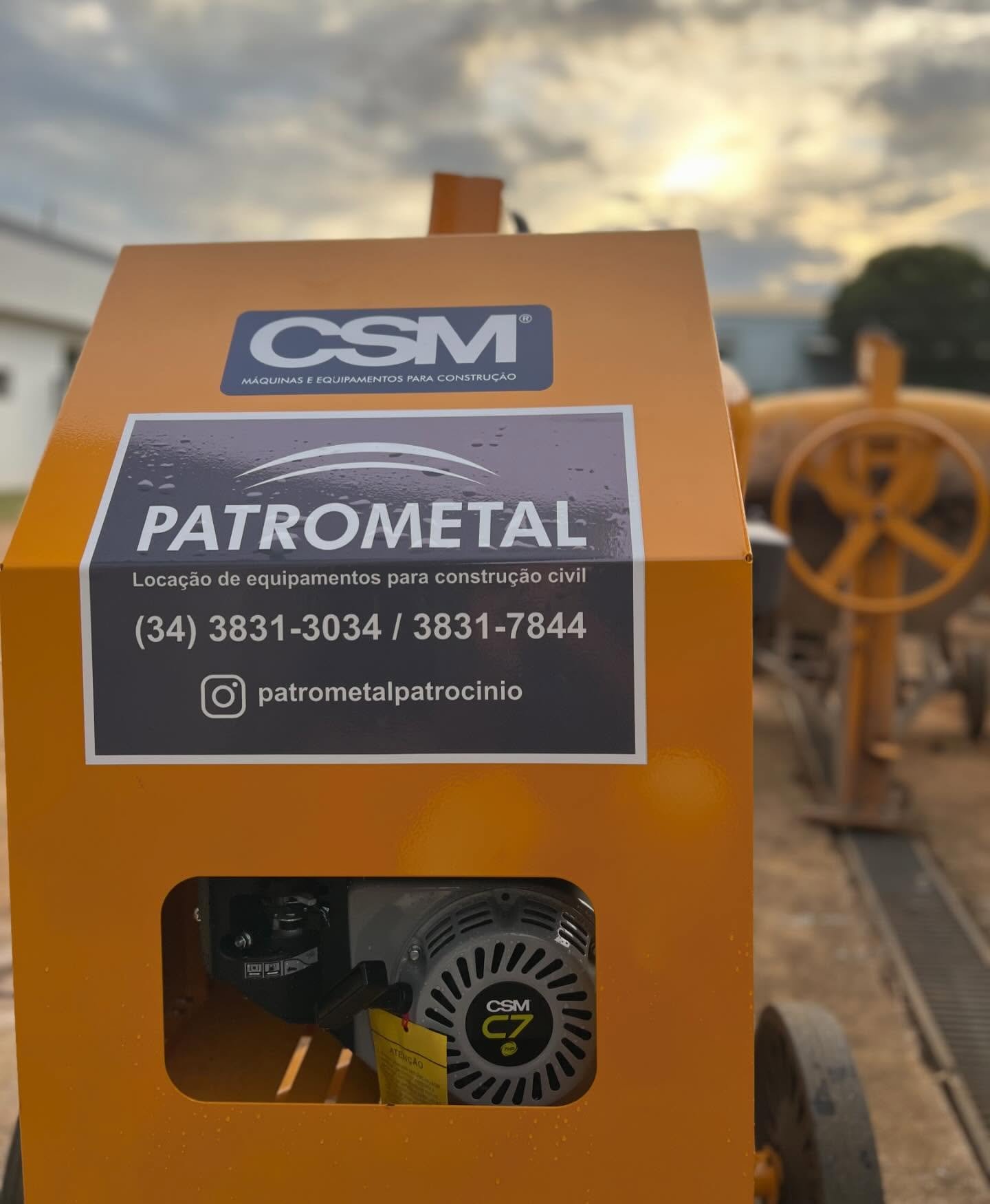 Betoneira Patrometal para locação